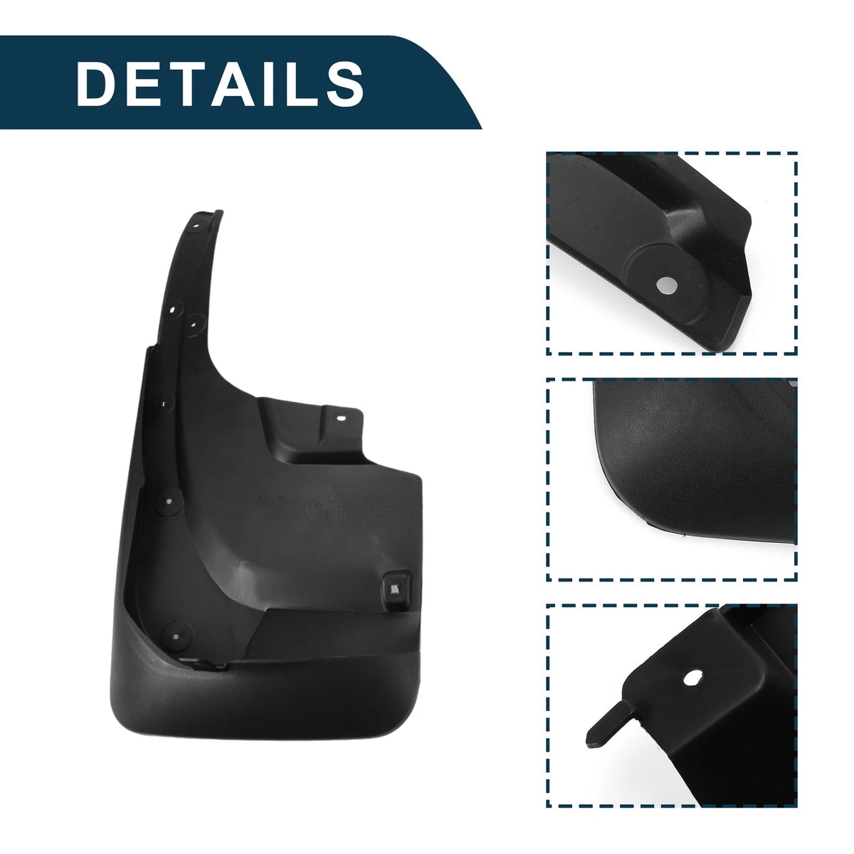 Mud Flaps for Toyota Land Cruiser FJ200 (2010-2015)