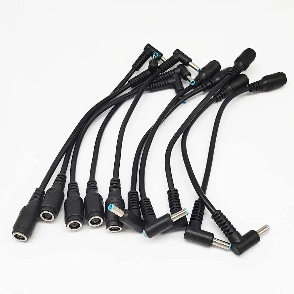 10 x DC Power Charger Adapter Cable Tip 7.4mm-4.5mm for HP Laptops
