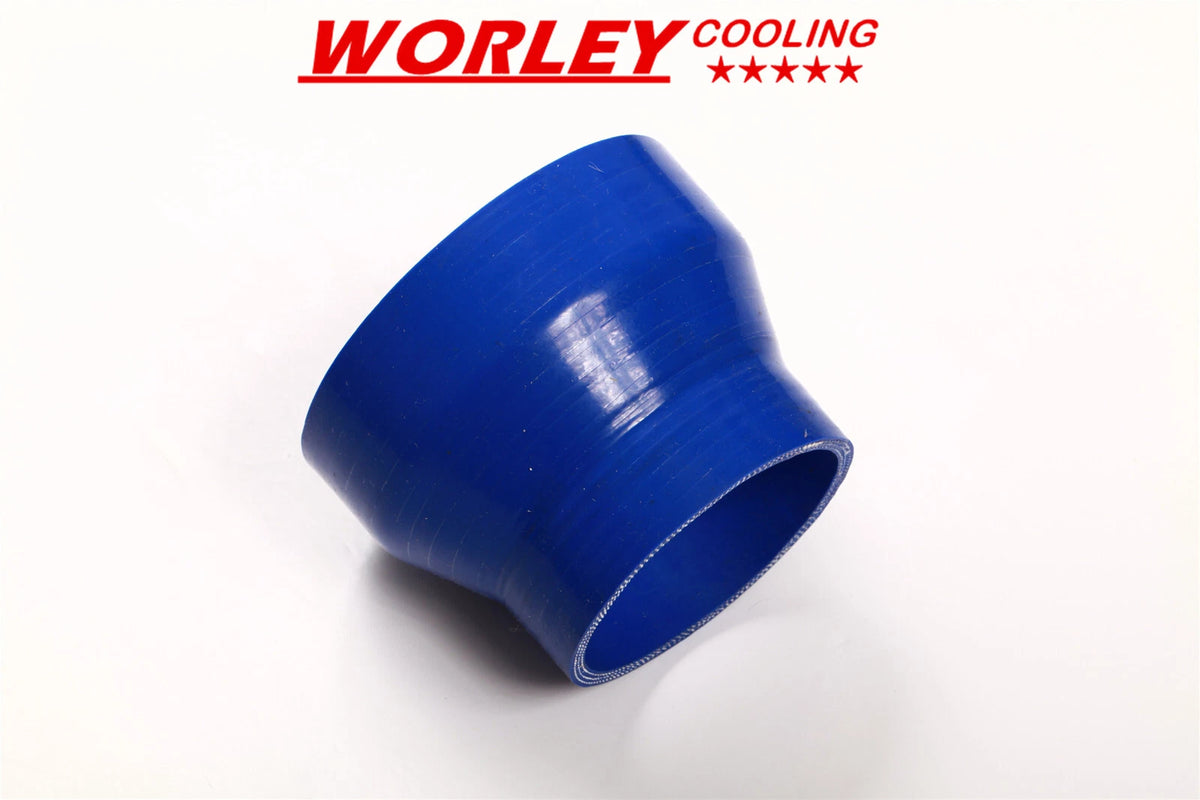 74-102mm Blue Silicone Reducer Hose for Intake/Turbo Intercooler Pipe