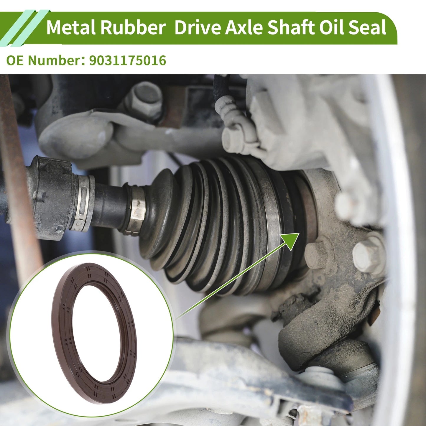 Rear Drive Axle Shaft Oil Seal for Toyota Yaris (2016-2018)