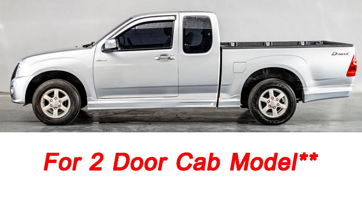 2 x Fuel Gas Tank Cap Cover for Isuzu Dmax (2007-2011)