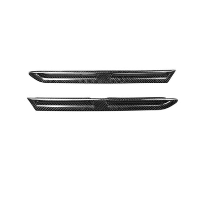 2 x Front Fender Vent Covers for Nissan GTR R35 (2008-2016) Carbon Fiber