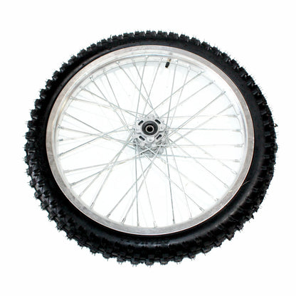 21" Front Wheel Rim & Knobby Tire for Dirt Bike Motorcross