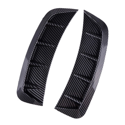 2 x Carbon Fiber Style ABS Wheel Eyebrow Arch Protector