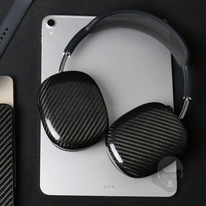 For Apple AirPods Max Headphones Carbon Fiber Case Headband Ear Cups Skin Cover