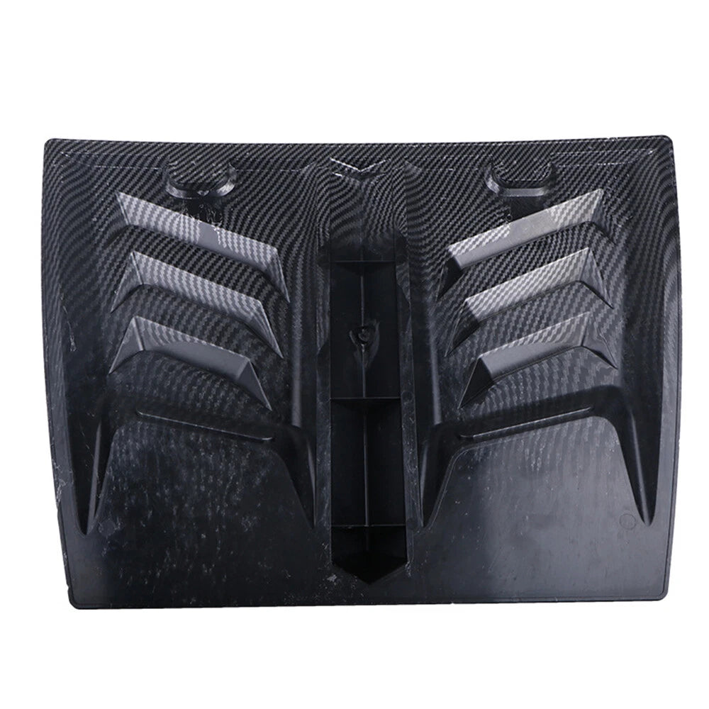 ABS Glossy Black Hood Vent Scoop Cover for Car Exterior Trim