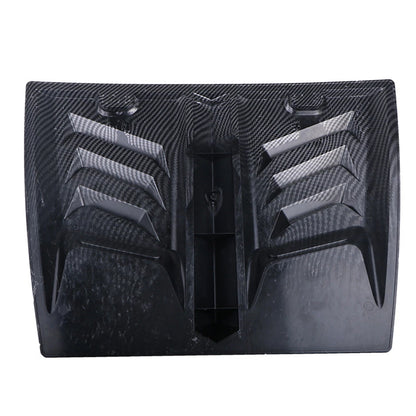 ABS Glossy Black Hood Vent Scoop Cover for Car Exterior Trim