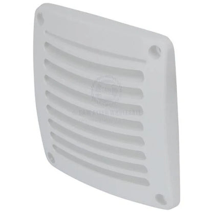 Plastic Square Tapered Edge Louvre Vent for Boat/Caravan/Camper 115mm