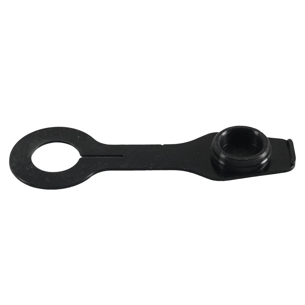 Black RV City Water Inlet with Check Valve Hose Connector