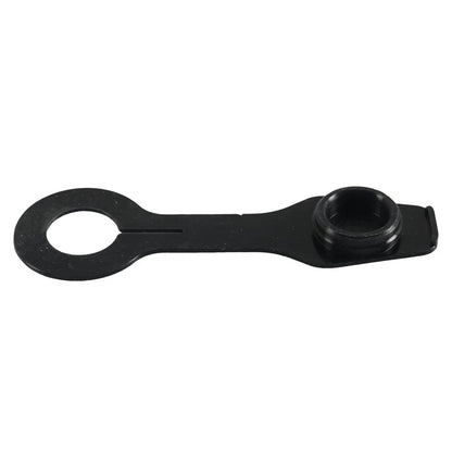 Black RV City Water Inlet with Check Valve Hose Connector