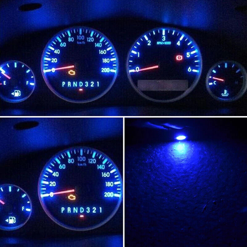 20 x Blue T4 T4.2 Neo Wedge 1-SMD LED Dash & Climate Bulbs