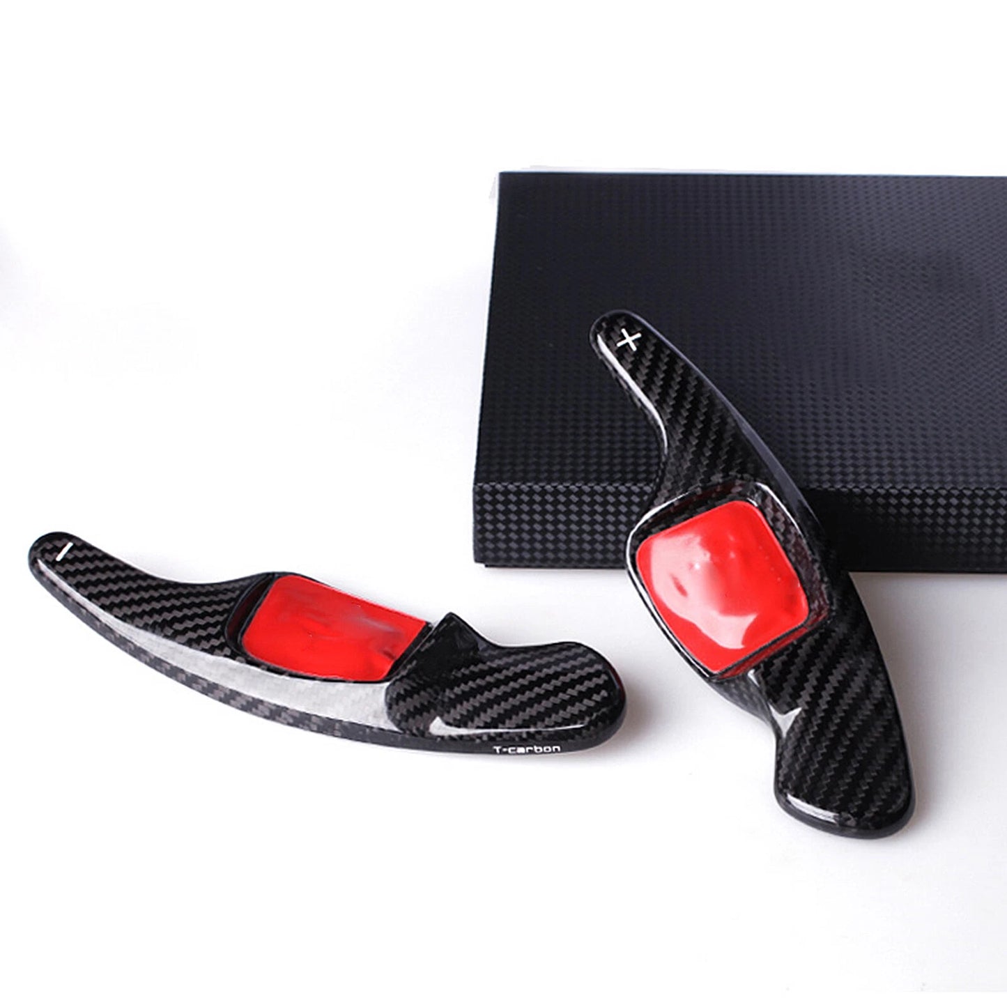 2 x Carbon Fiber Shift Paddle Extensions for Volkswagen Lamando (2015-2020)