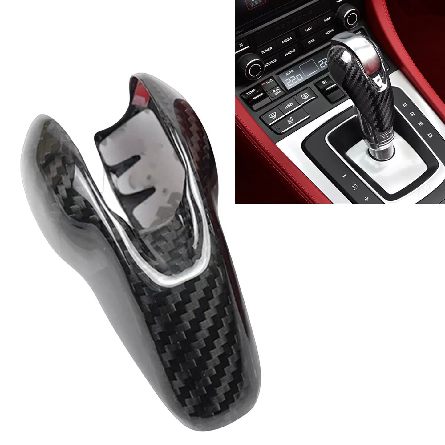 Gear Shift Knob Cover Trim for Porsche Boxster (2009-2015)