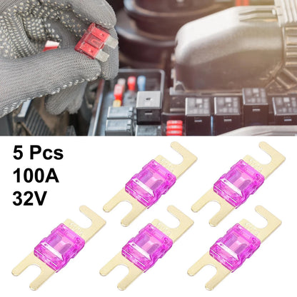 5 x AFS Mini ANL Fuses 100 Amp for Car Truck Motorcycle Boat Audio