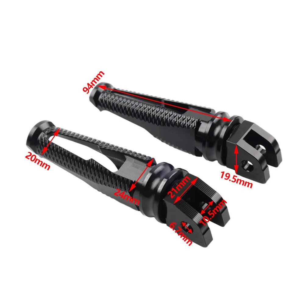 Passenger Footrest Rear Foot Pegs for Ducati Panigale 899-1299