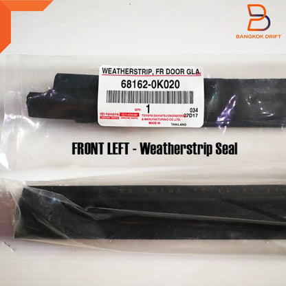 Outer Weatherstrip Glass Seal for Toyota Hilux MK6 KUN25 Vigo (2005-2015)