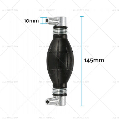 10mm Fuel Primer Bulb for Nissan Navara D40, Pathfinder R51 (2005-2015)