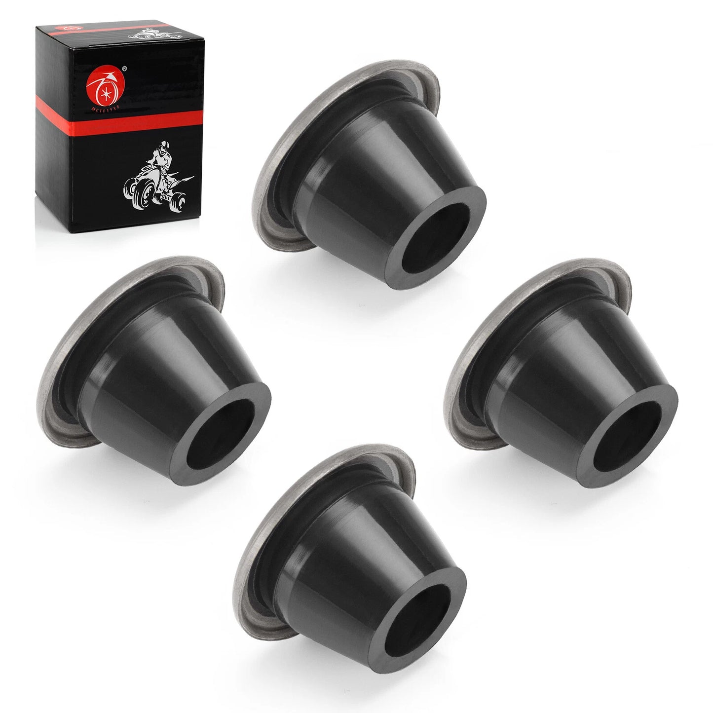 Handlebar Rubber Mount Bushings for Honda CR125R CR250R CR500R CRF250R CRF250X (1985–2024)