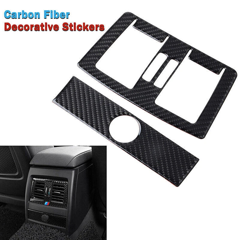 Carbon Fiber Rear Air Vent Outlet Cover for BMW 3 Series F30 GT F34 (2013-2019)