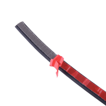 2M Soundproof Car Door Edge Trim Seal Strip Rubber Weatherstrip for Car