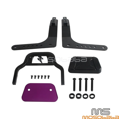 Rear Passenger Back Rest Pad for Harley Softail Low Rider FXLRST & Sport Glide FLSB (2022-2023)
