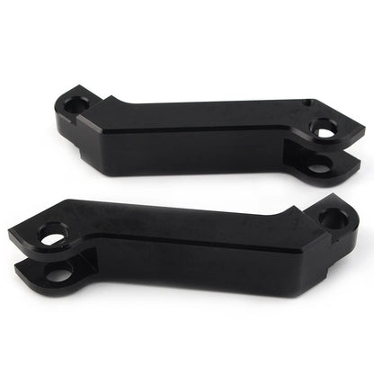 Cut Male Mount Foot Peg Extensions for Harley Sportster, Softail, Road King