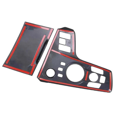 Wooden Grain Gear Shift Panel Cover Trim for Kia Sportage (2023-2024)