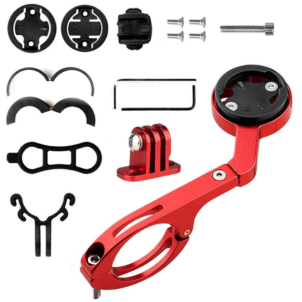 Out Front Mount for Garmin, Bryton, GoPro, Phone Holder - Bike Handlebar Accessory