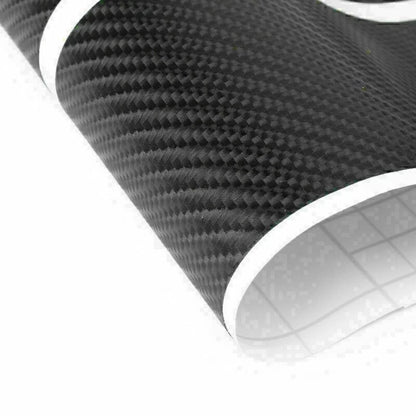 4D Carbon Fiber Car Door Scuff Sill Cover for Dodge Honda