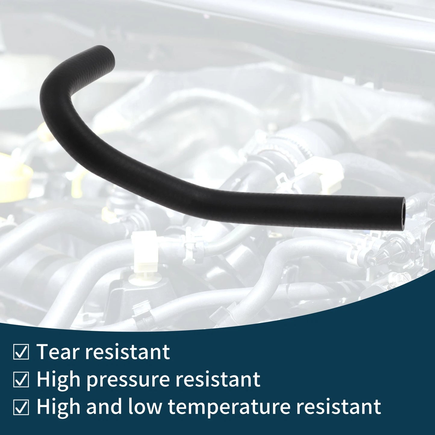 Radiator Hose for Toyota Prado 2010-2019 Rubber Heating Water Pipe