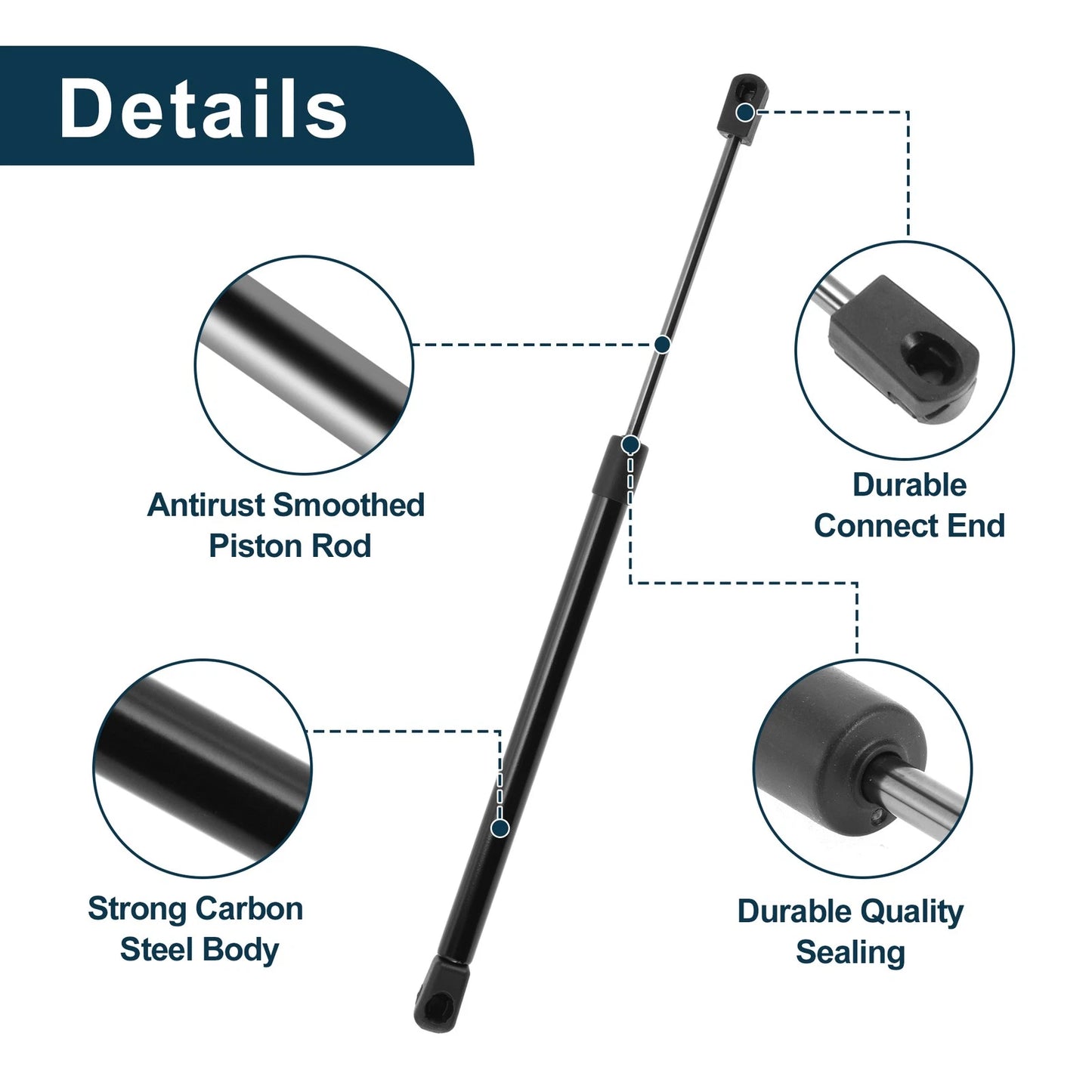 Rear Window Lift Supports for Jeep Grand Cherokee (1999-2004)