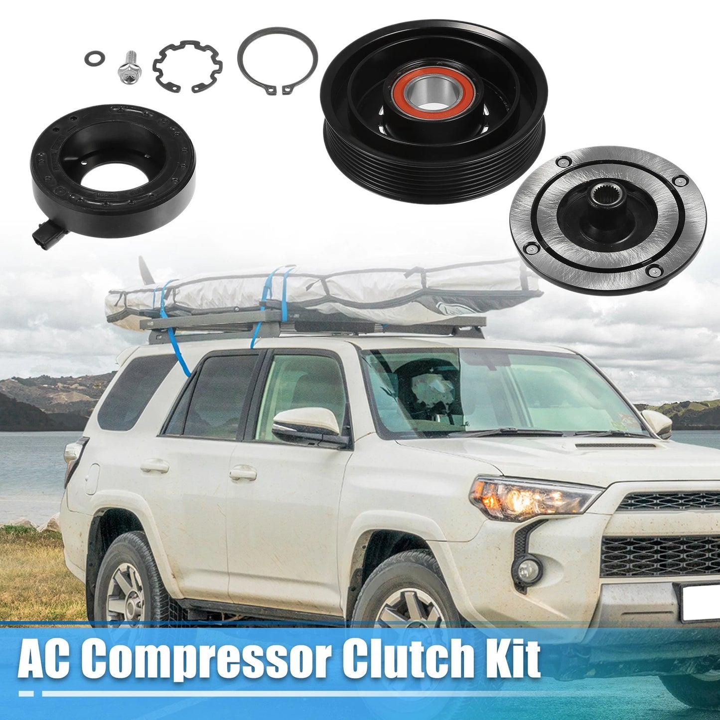 AC Compressor Clutch for Toyota 4Runner 6Cyl 4.0L (2003-2009)