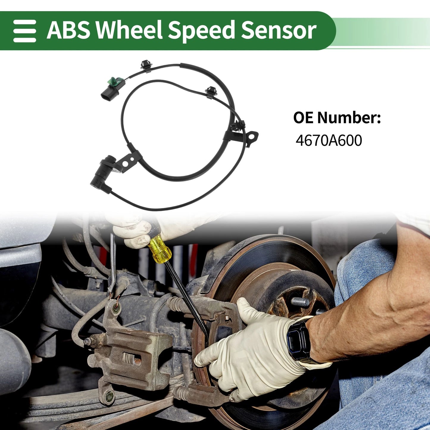 ABS Wheel Speed Sensor for Mitsubishi Montero Sport (2008-2015)
