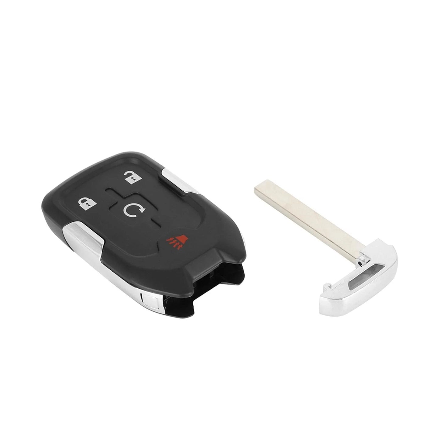 4 Key Buttons Car Key Fob Shell Case for GMC Acadia Prox (2017-2019)