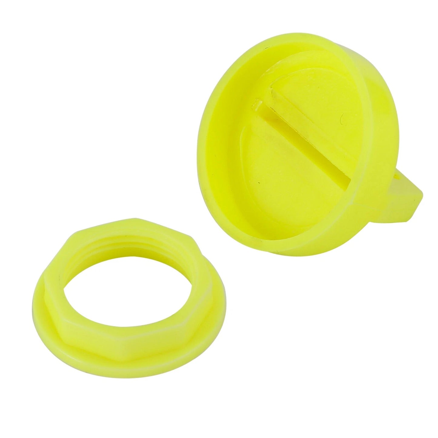5 x Yellow Key Covers for Polaris Scrambler, Sportsman, Ranger, RZR (2007-2023)