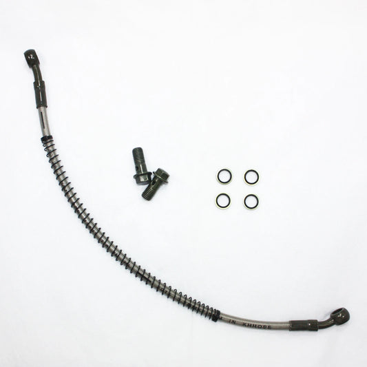 10mm Banjo 405mm Oil Cooler Hose Line for PIT PRO Quad Dirt Bike ATV Buggy