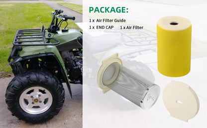 Air Filter & Guide for Yamaha Kodiak 400 YFM400/YFM400FW (1993-1999)