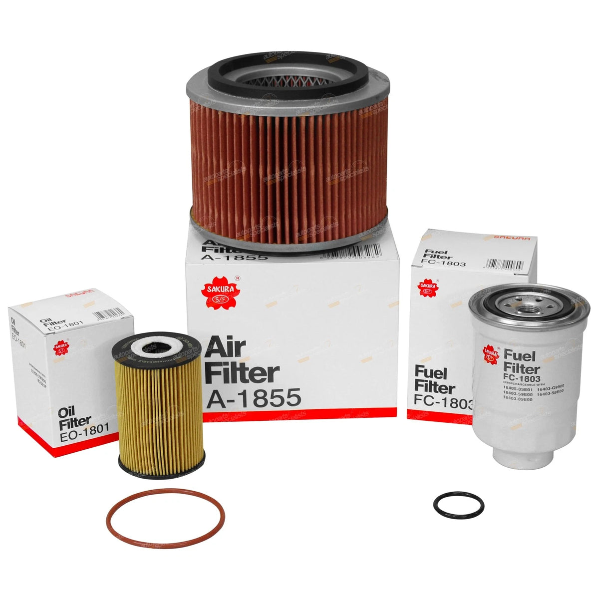 Air Oil Fuel Filter 3.0L Service Kit for Patrol GU (2000 - 2007)