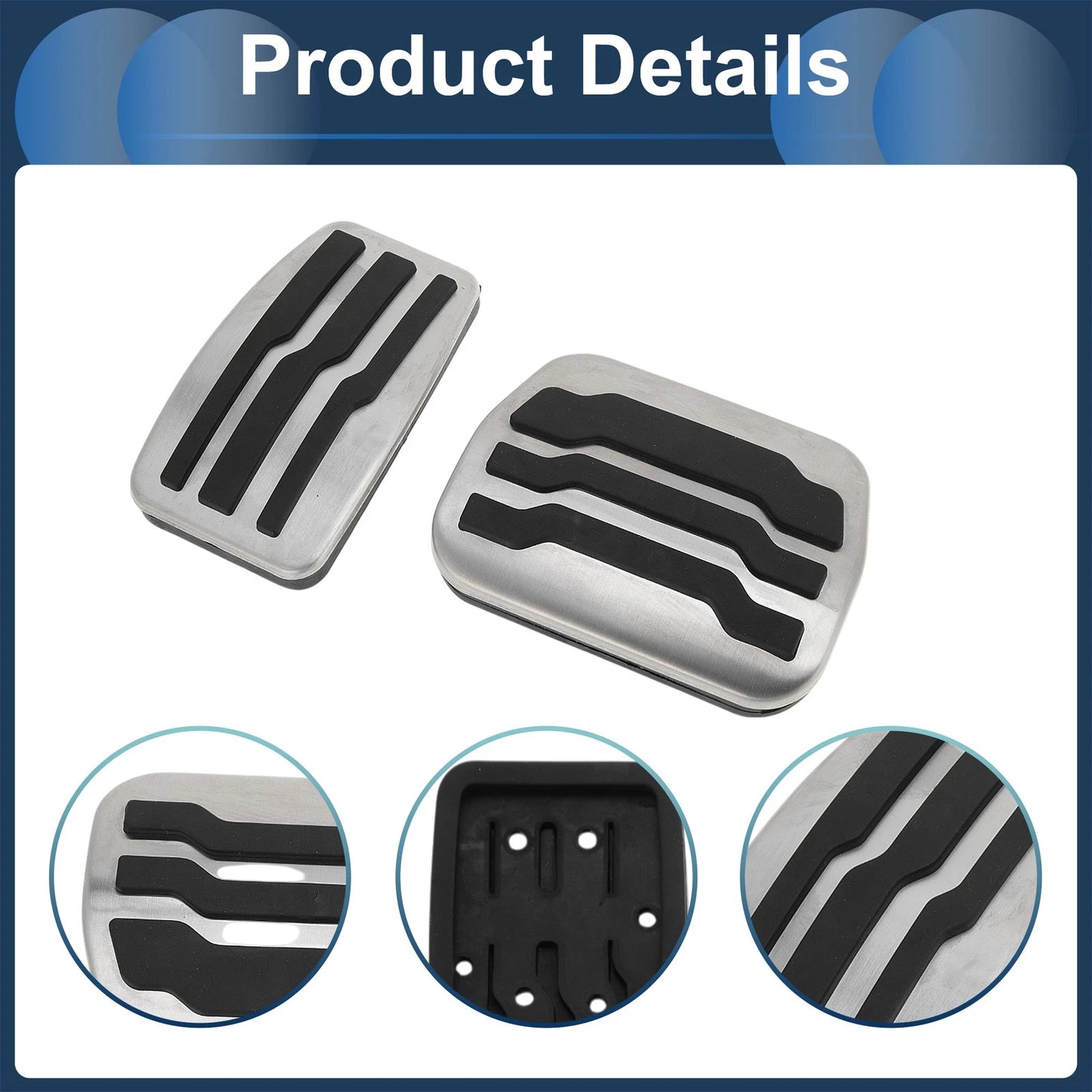 Automatic Footrest Pedals Cover Set for Ford F150 (2009-2014)