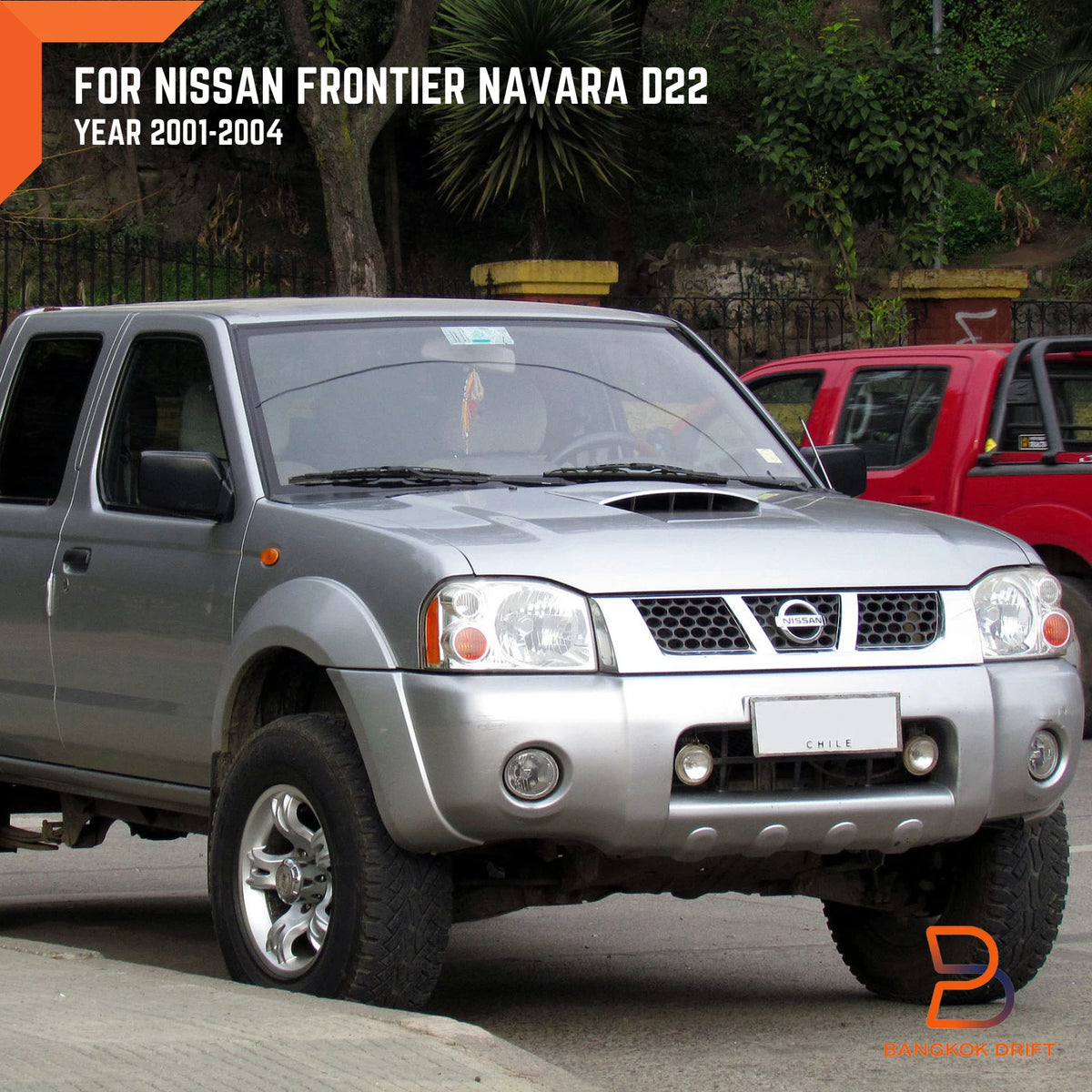 Spot Light Fog Lamp Set for Nissan Navara UTE D22 (2001-2004)