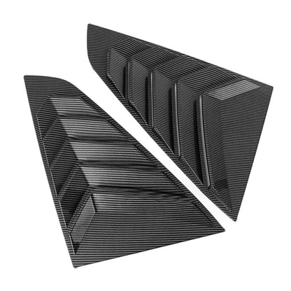 Carbon Fiber Quarter Panel Louver Scoop Vent for 2024-2025 Ford Mustang