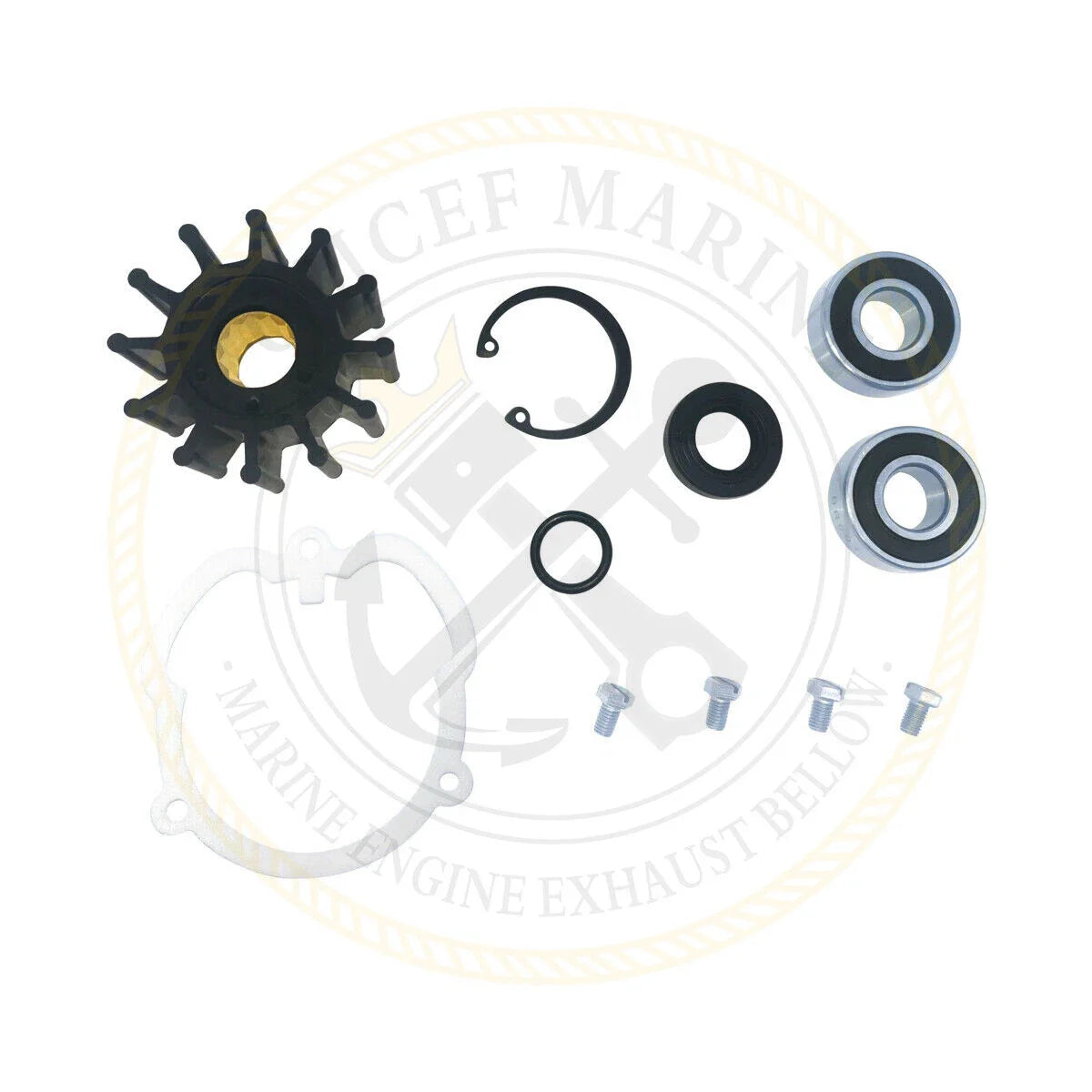 Water Pump Repair Kit for OMC Sterndrive 3.0L-8.2L (1995-1998)