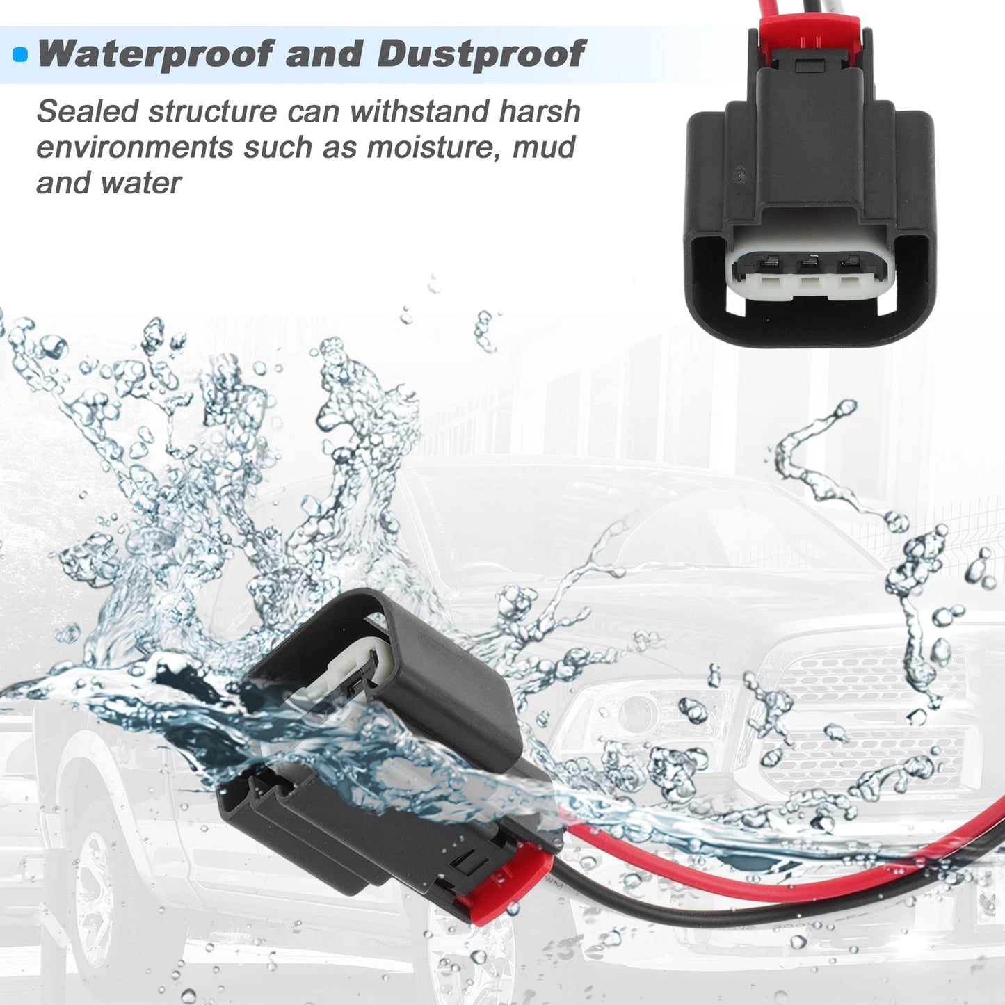 Manifold Pressure Sensor with Connector for Chrysler Dodge