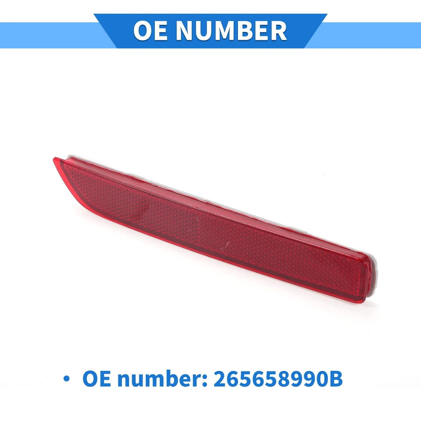 Rear Left Bumper Reflector for Nissan Murano (2016-2023) Red