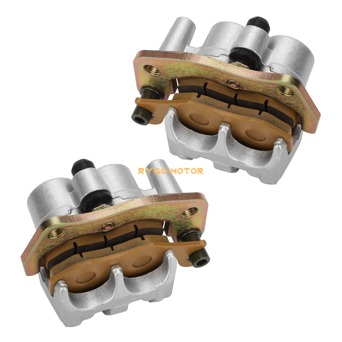 Front Left Caliper & Pads For Yamaha Rhino 450 660 700 YXR (2004–2013)