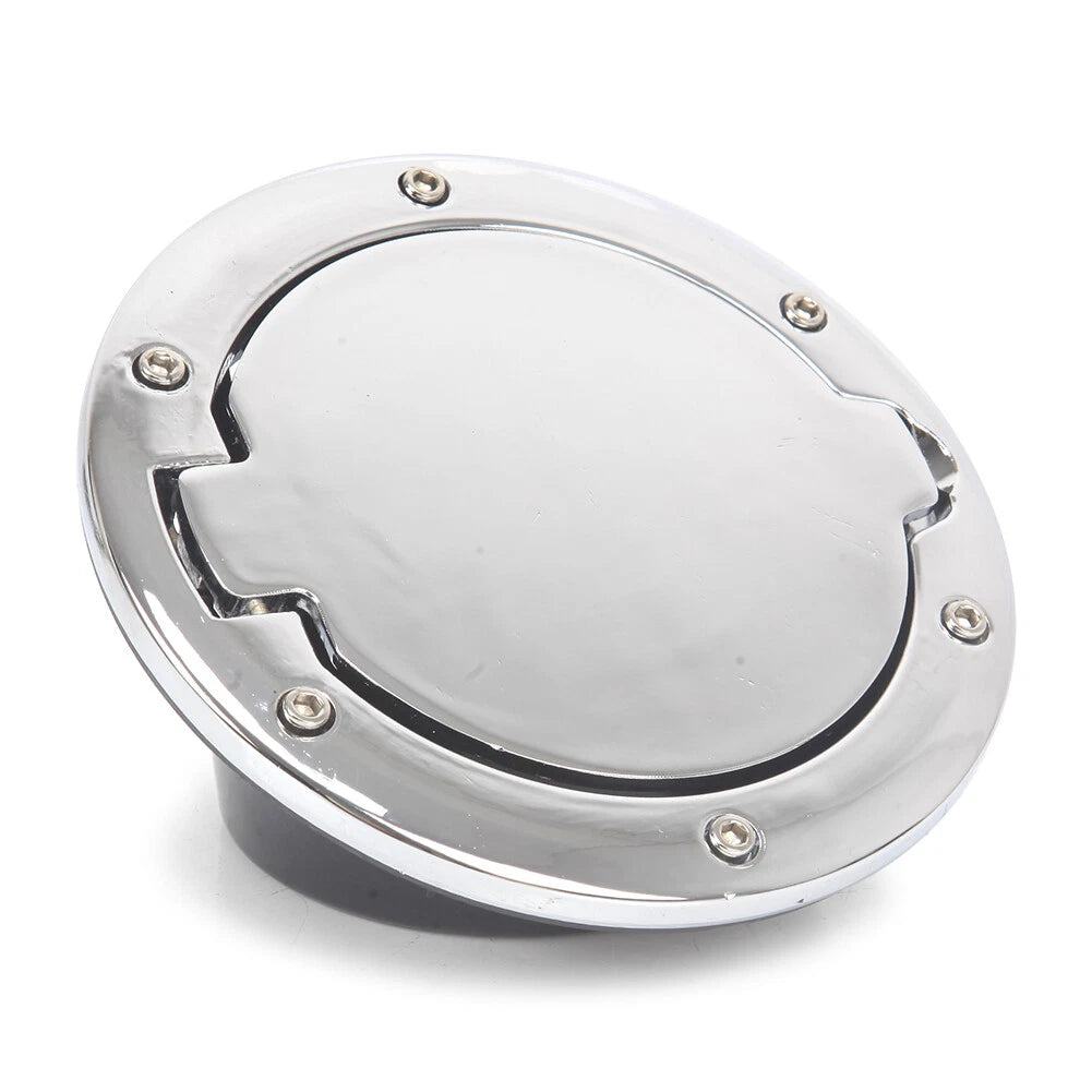 Chrome Fuel Filler Door Cover for Jeep Wrangler JK (2007-2017)