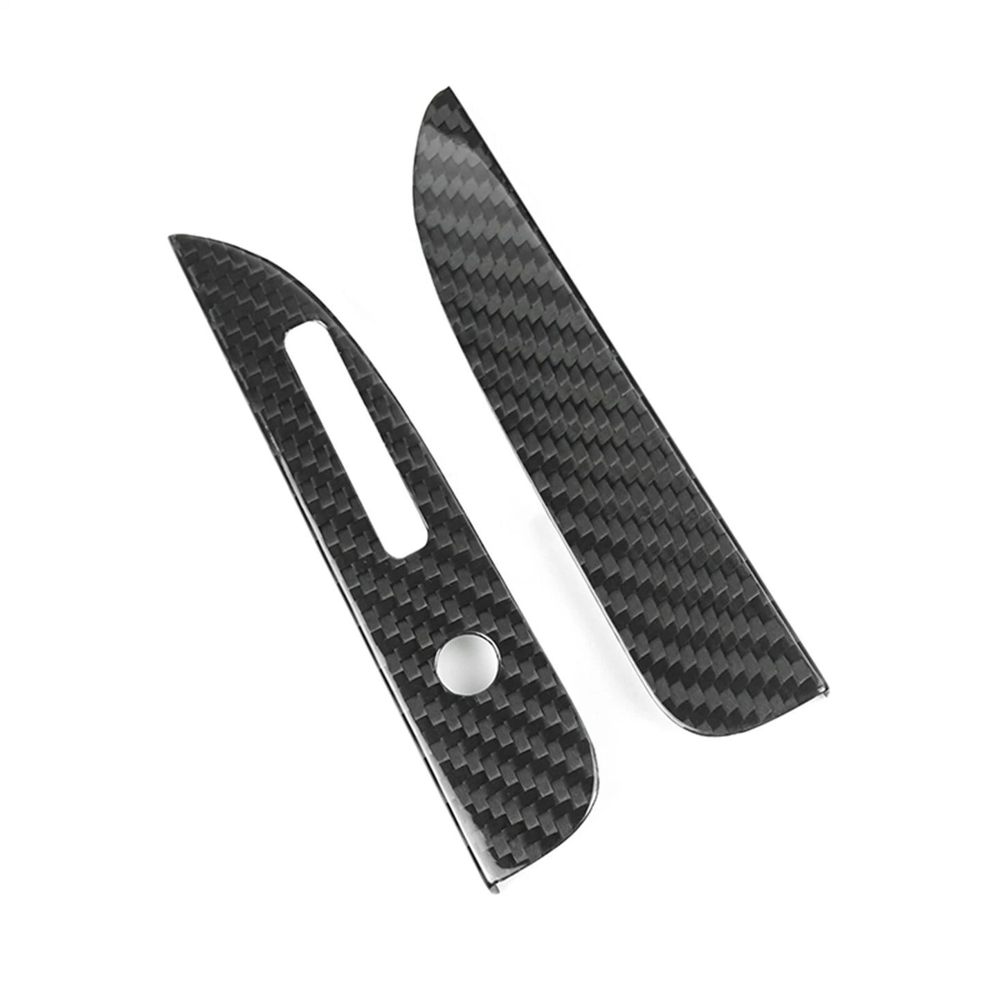 2 x Central Gear Shift Box Panel Covers for Ford Mustang (2015-2023)
