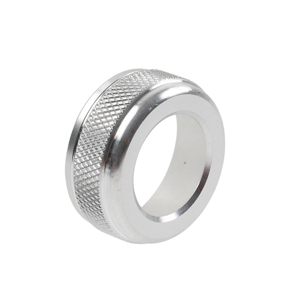 Silver Console Volume Button Switch Ring for Lexus NX250 NX350h NX450h (2022-2024)
