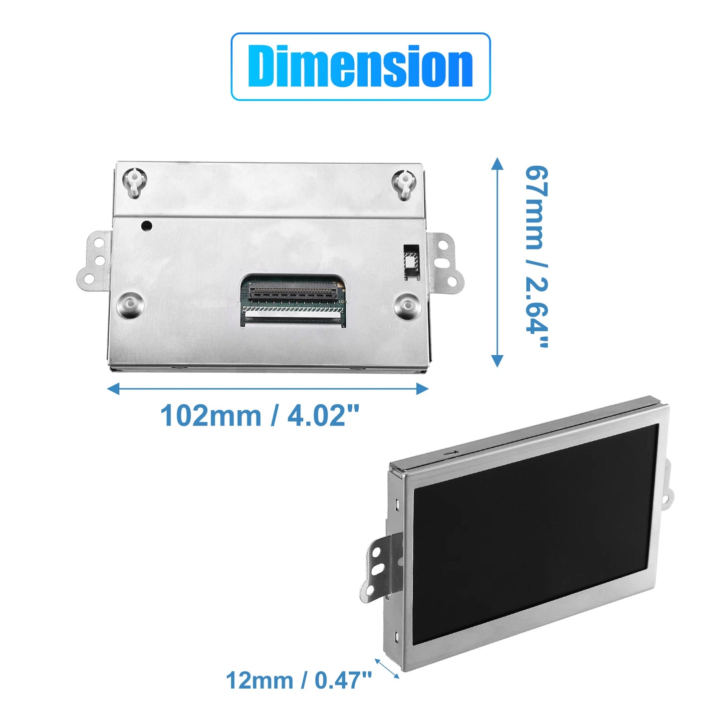 LCD Display Color Screen for Ford Escape Focus Speedometer (140MPH)