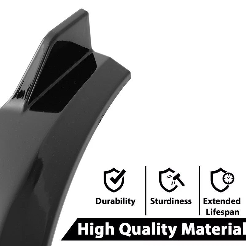 KIA K5 Front Lip Splitter Spoiler Body Kit Gloss Black 2021-2024